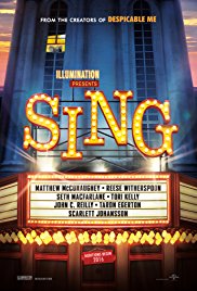 Sing movie poster