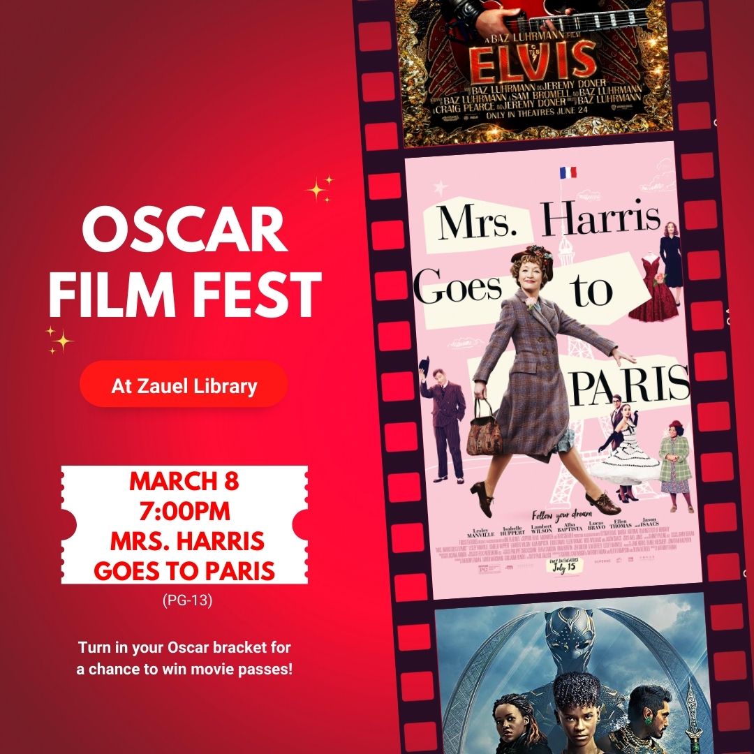 Oscar Film Fest: Mrs. Harris Goes to Paris movie poster