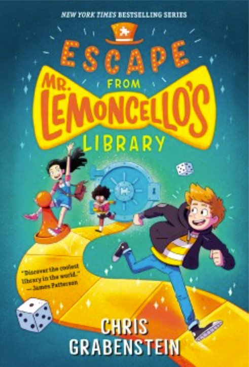 Cover of Escape from Mr. Lemoncello's Library by Chris Grabenstein