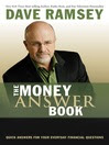 Image for The Money Answer Book: Quick Answers to Everyday Financial Questions by Dave Ramsey
