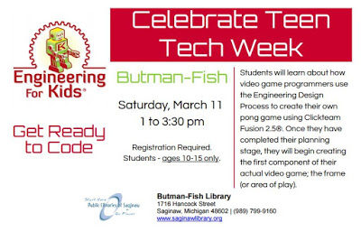 Image for Celebrate Teen Tech Week - - Get Ready to Code!