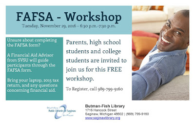 Image for FAFSA - Workshop