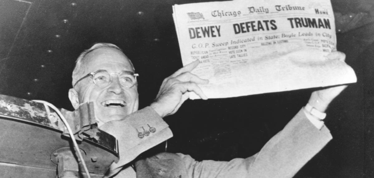 Dewey Defeats Truman Photo