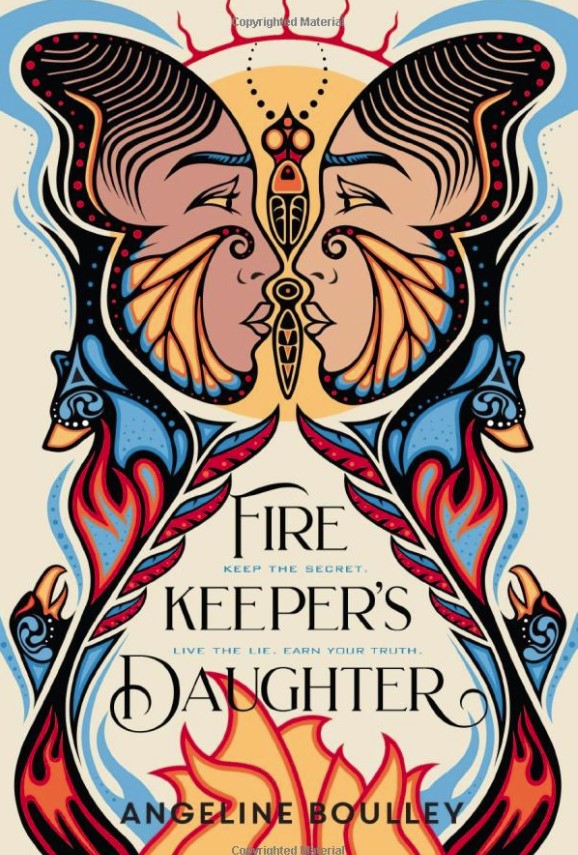 Cover of the young adult novel "Firekeeper's Daughter" by Angeline Boulley
