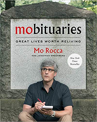 Cover of the book Mobituaries by Mo Rocca.