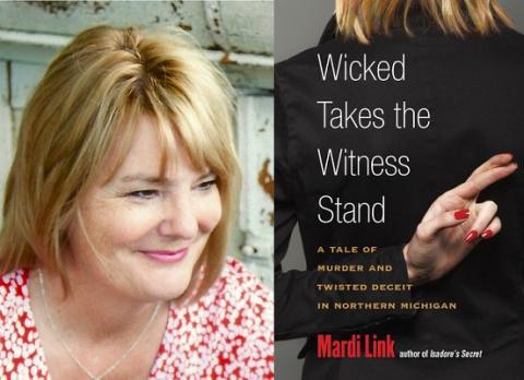 photo of author and book cover
