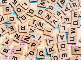 Scrabble Board Game Pieces