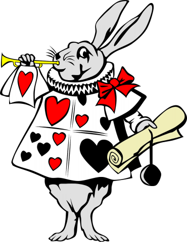 Alice in Wonderland Rabbit