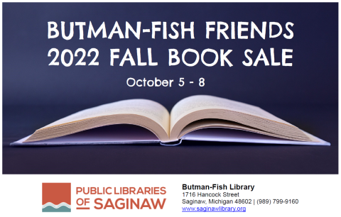 Butman-Fish Friends 2022 Fall Book Sale October 5 through 8