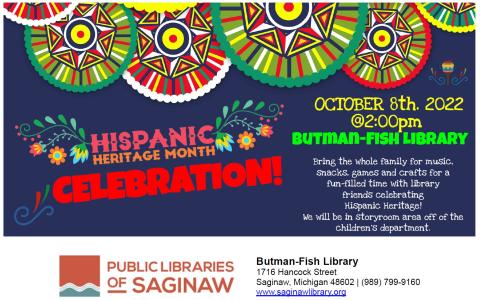 Hispanic Heritage Celebration flyer