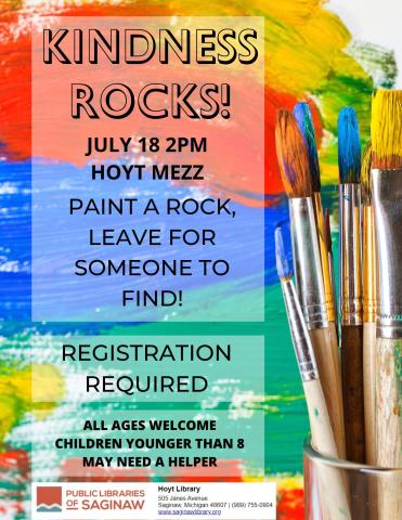 Kindness Rocks flyer