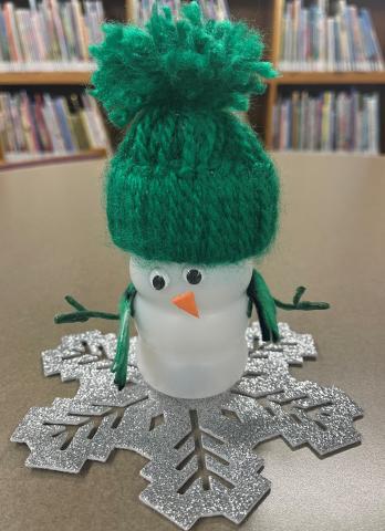 Upcycled Snowman