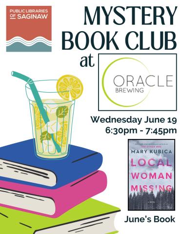 Mystery Book Club flyer