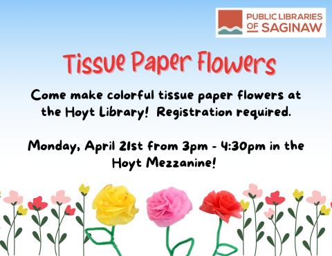 Tissue Paper Flowers graphic