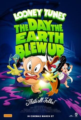 The cover of this week's movie, Looney Tunes: The Day the Earth Blew Up