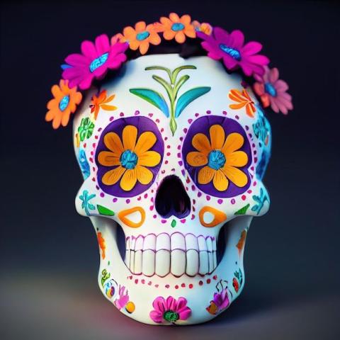 sugar skull image