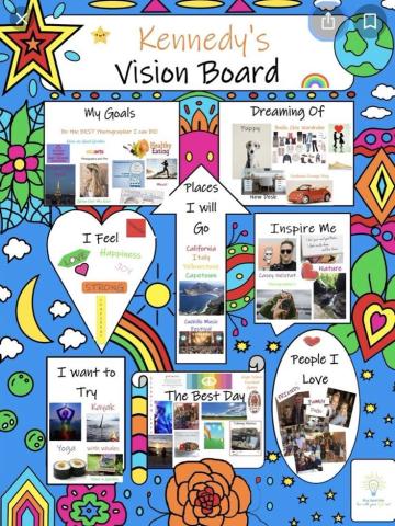 Blue Spirit Kids Vision Board Kit