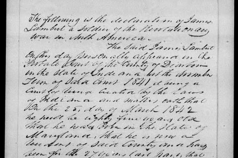 messy historical cursive writing sample