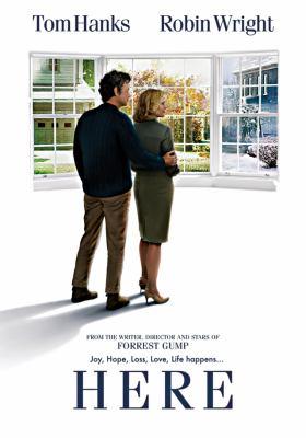 Movie Poster for Here - 2024, PG-13 - starring Tom Hanks and Robin Wright