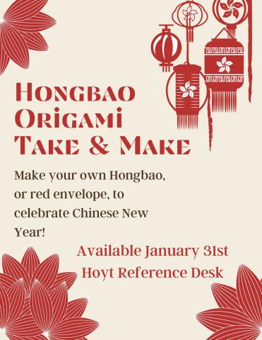 Hongbao Take & Make flyer