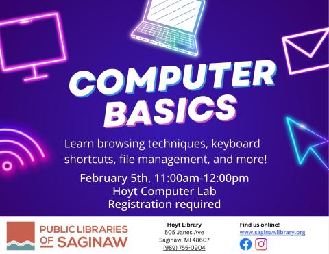 Computer basics flyer