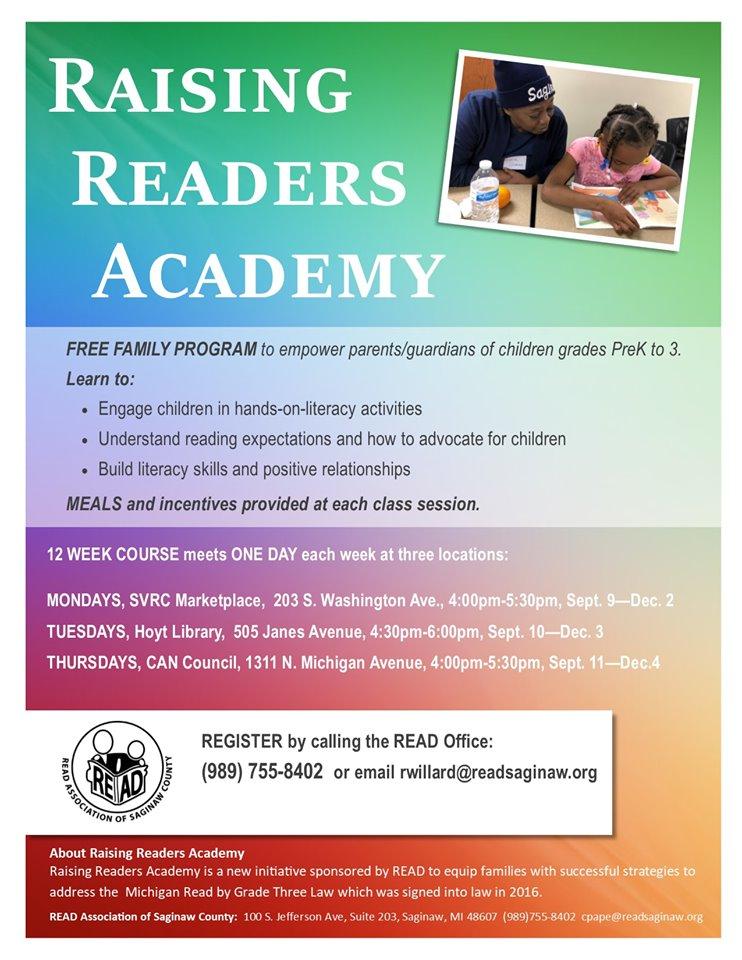 raising readers poster