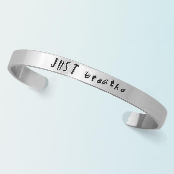 Stamped Metal Bracelet 