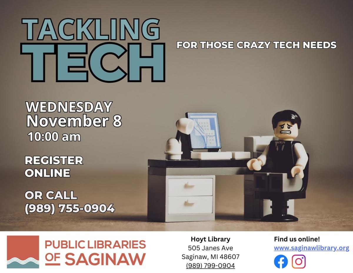 Tackling Tech flyer