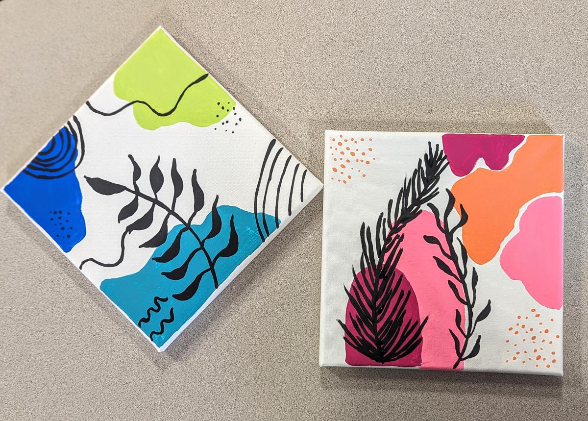 Acrylic paintings