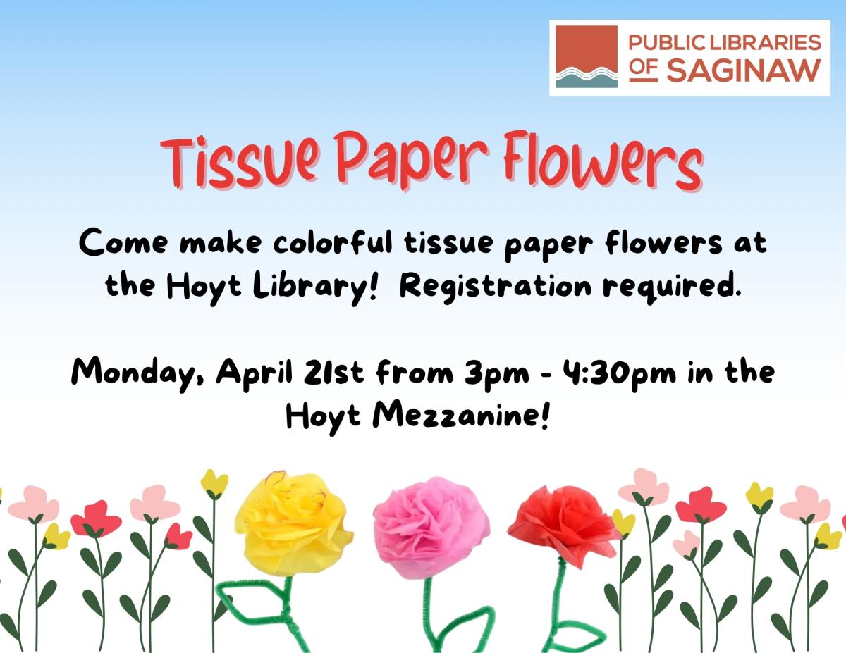 Tissue Paper Flowers graphic