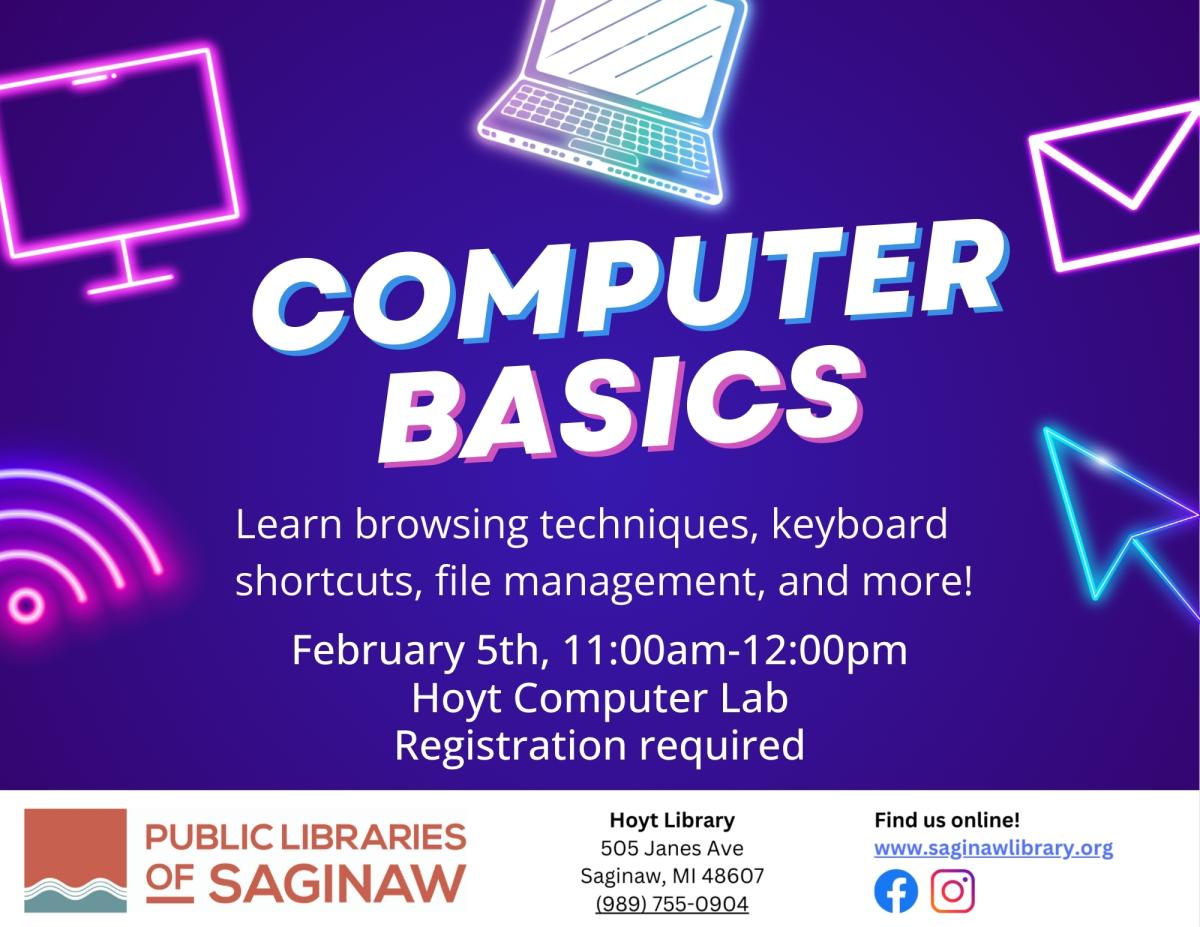 Computer basics flyer