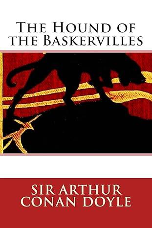 Book cover for The Hound of the Baskervilles by Sir Arthur Conan Doyle